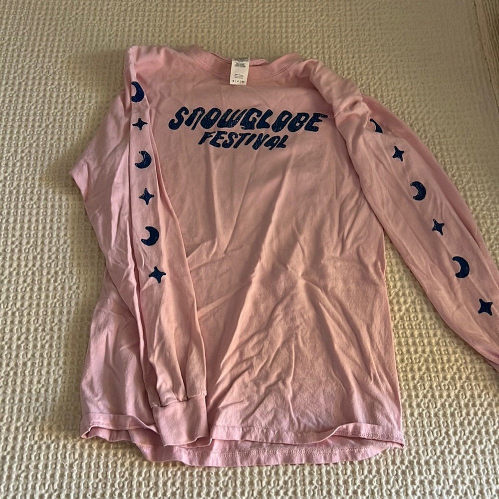 Snowglobe Lake Tahoe festival longsleeve